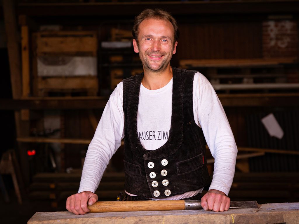 Bertold Wiederhold, Zimmerer aus Ahausen